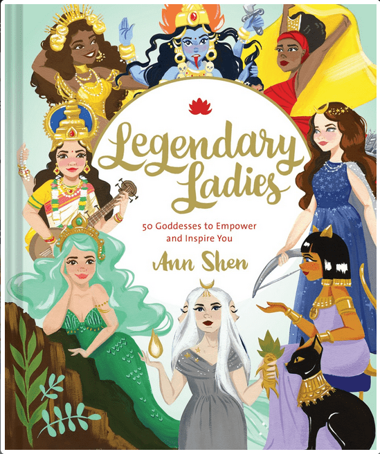 Chronicle Books Books > Lifestyle > Womens Issues Legendary Ladies: 50 Goddesses to Empower and Inspire You - Hardcover 9781452163413 MC-22584