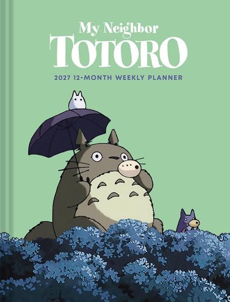 Chronicle Books Graphic Novel STUDIO GHIBLI MY NEIGHBOR TOTORO 2027 12 MONTH WEEKLY PLANNER HC (Release Date: 08/12/2026) 9781797235523 0626CH0614