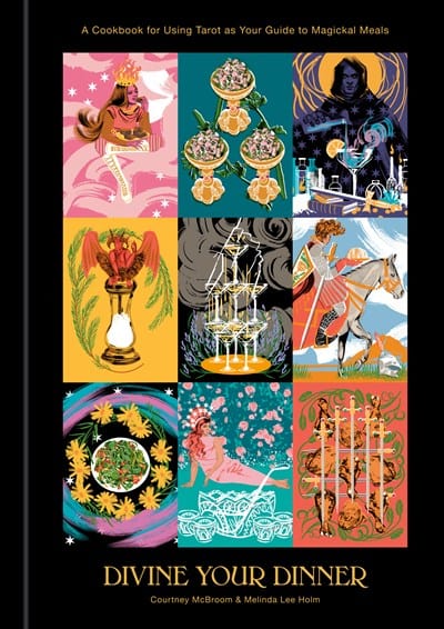 Clarkson Potter Books > Food, Drink, & Drugs > Cookbooks Divine Your Dinner: A Cookbook for Using Tarot as Your Guide to Magickal Meals - Hardcover 9780593232149 MC-33876