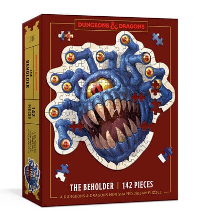 Clarkson Potter/Ten Speed Puzzles > Jigsaw Puzzles Dungeons & Dragons Mini Shaped 142pc Jigsaw Puzzle: The Beholder 9780593580707