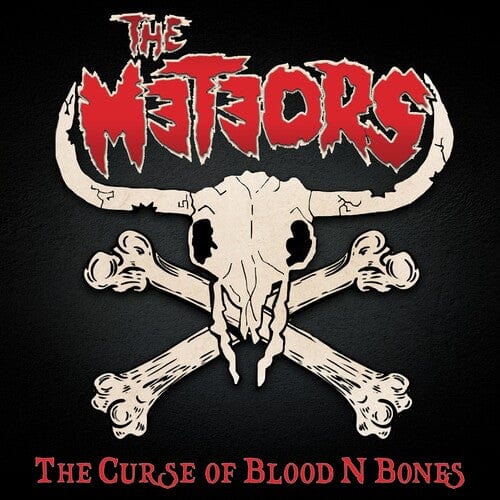 Cleopatra Records INC Music > Vinyl Records The Meteors - The Curse of Blood N Bones (Red & White Haze Vinyl) 889466373916 CLE3739.1