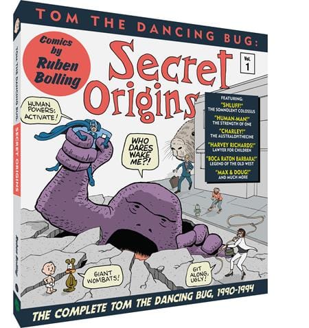 Clover Press Graphic Novel TOM THE DANCING BUG TP VOL 01 SECRET ORIGINS 9781951038557 0126CP0557