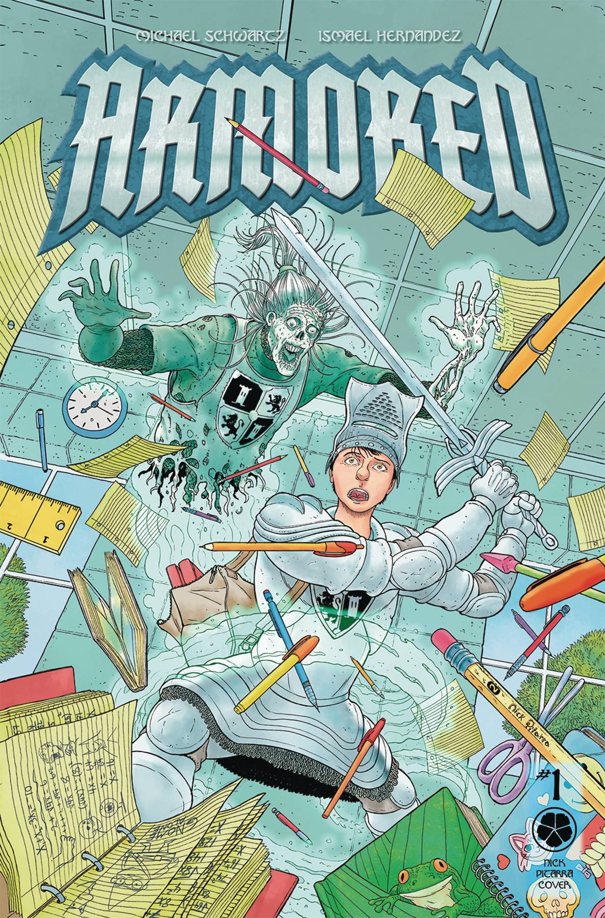 CLOVER PRESS, LLC Comic Books ARMORED #1 CVR A PITARRA 86000636103700001