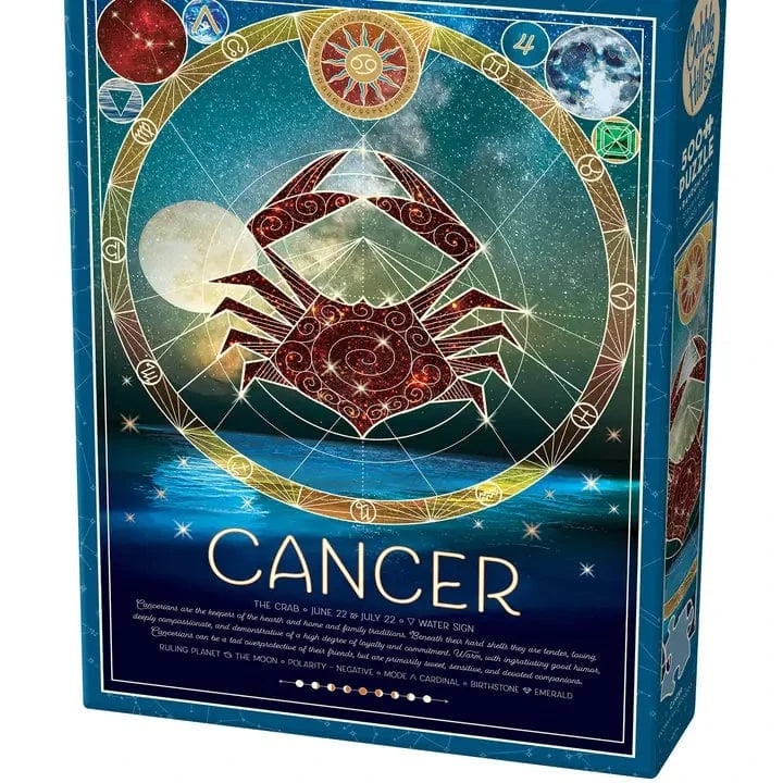 Cobble Hill Puzzles > Jigsaw Puzzles Cancer (500 Piece Puzzle) 625012450140 45014