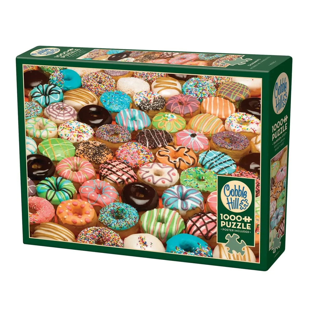 Cobble Hill Puzzles > Jigsaw Puzzles COBBLE HILL: DOUGHNUTS 1000 PC PUZZLE 625012571302 40020