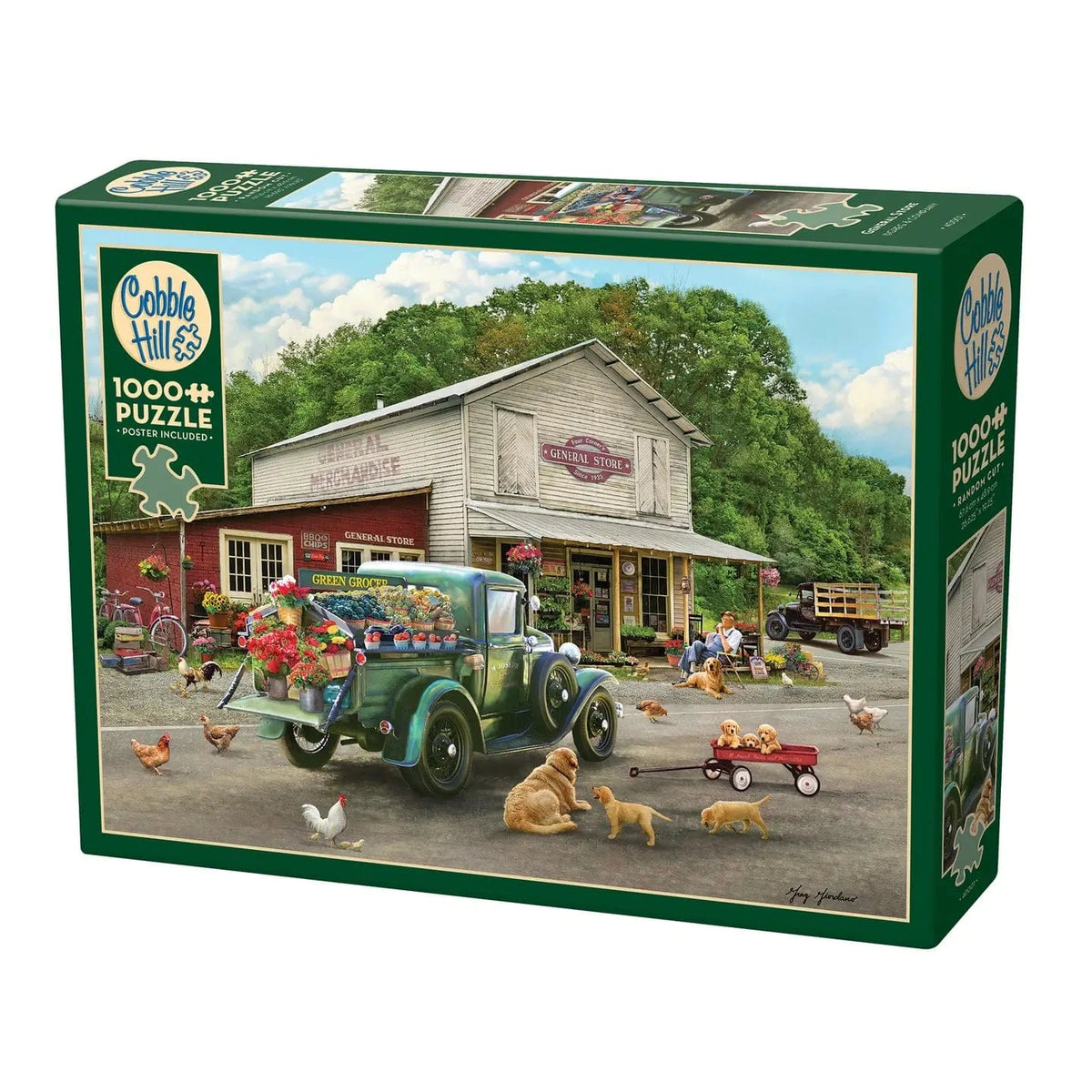Cobble Hill Puzzles > Jigsaw Puzzles COBBLE HILL: GENERAL STORE 1000 PC PUZZLE 625012572545 40001