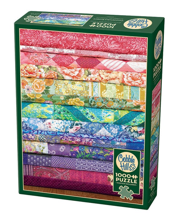 Cobble Hill Puzzles > Jigsaw Puzzles Comfortable Rainbow (1000 Piece Puzzle) 625012400244 40024