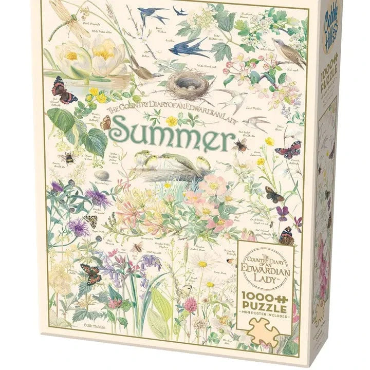 Cobble Hill Puzzles > Jigsaw Puzzles Country Diary: Summer (1000 Piece Puzzle) 625012400930 40093