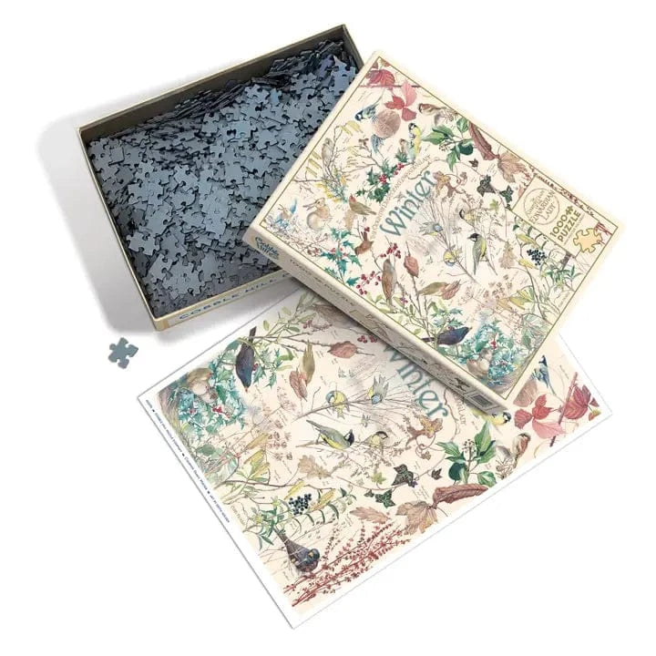 Cobble Hill Puzzles > Jigsaw Puzzles Country Diary: Winter (1000 Piece Puzzle) 625012400954 40095