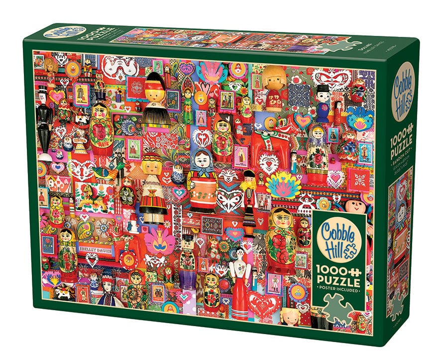 Cobble Hill Puzzles > Jigsaw Puzzles Dollies (1000 Piece Puzzle) 625012400985 40098