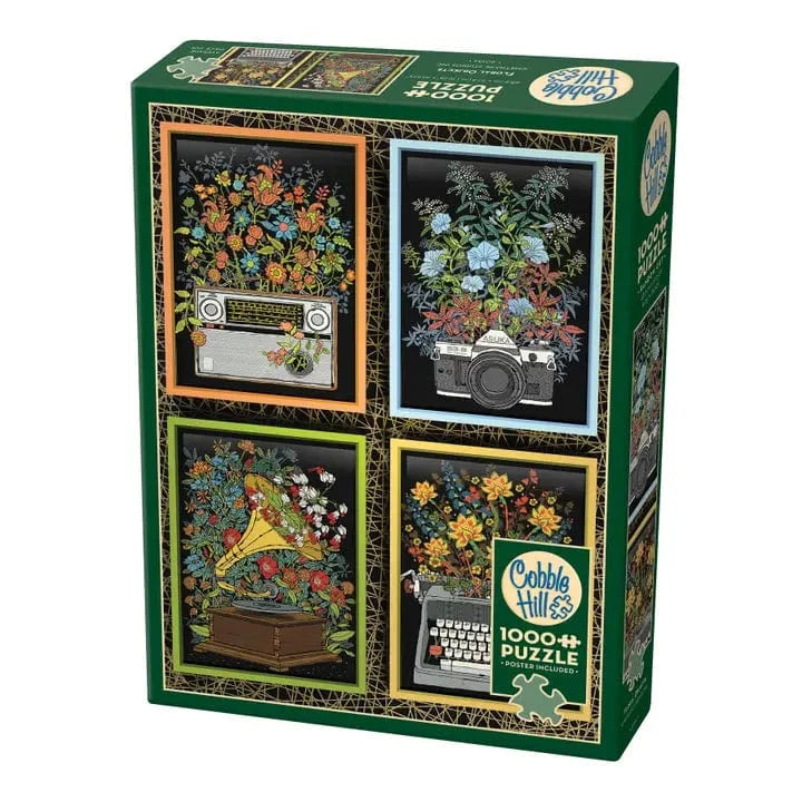 Cobble Hill Puzzles > Jigsaw Puzzles Floral Objects (1000 Piece Puzzle) 625012401340 40134