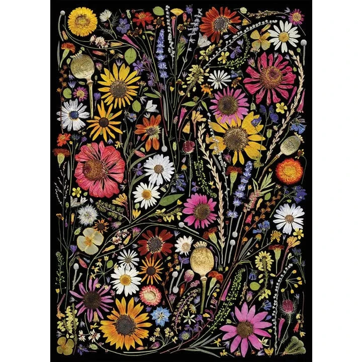 Cobble Hill Puzzles > Jigsaw Puzzles Flower Press: Spring (1000 Piece Puzzle) 625012402736 40273