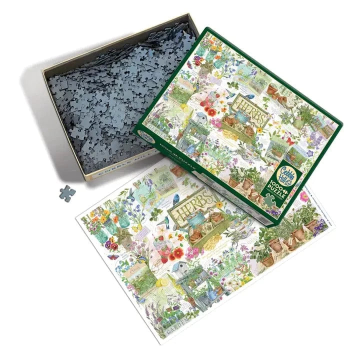Cobble Hill Puzzles > Jigsaw Puzzles Herb Garden (1000 Piece Puzzle) 625012402583 40258