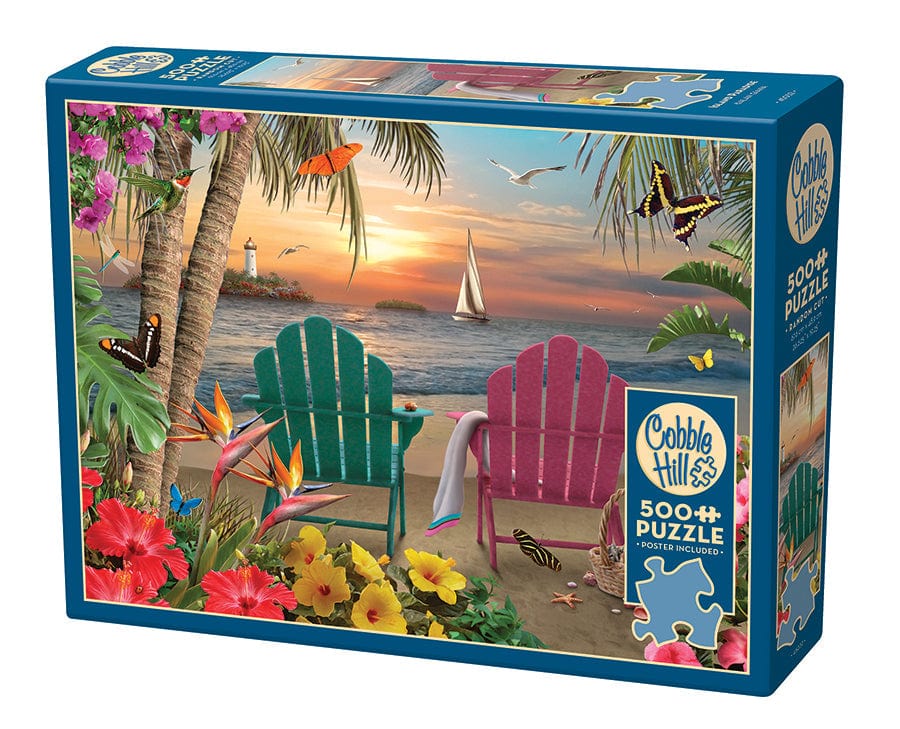 Cobble Hill Puzzles > Jigsaw Puzzles Island Paradise (500 Piece Puzzle) 625012450324 45032