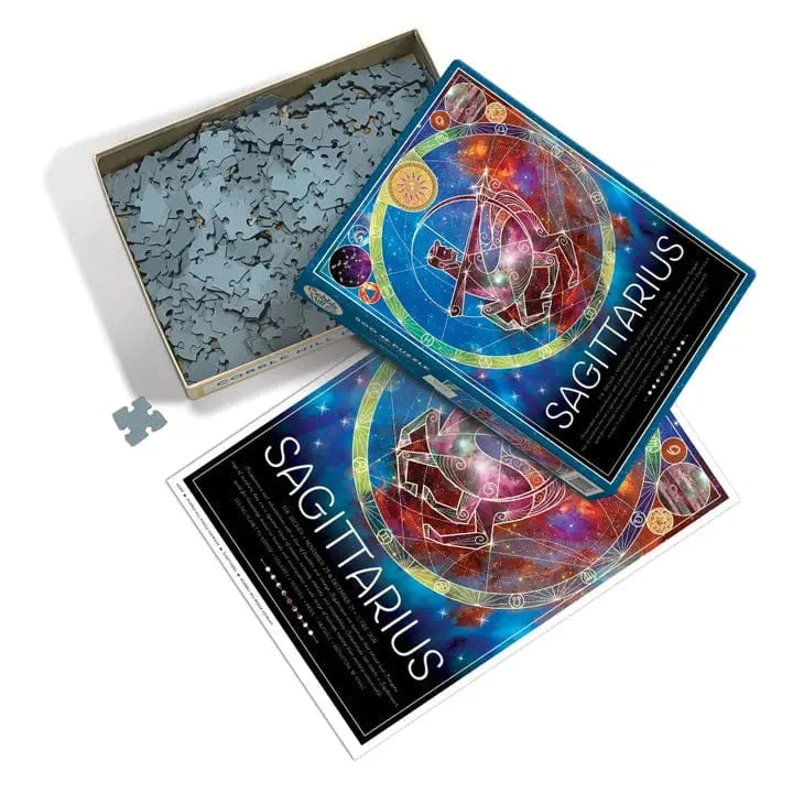 Cobble Hill Puzzles > Jigsaw Puzzles Sagittarius (500 Piece Puzzle) 625012450195 45019