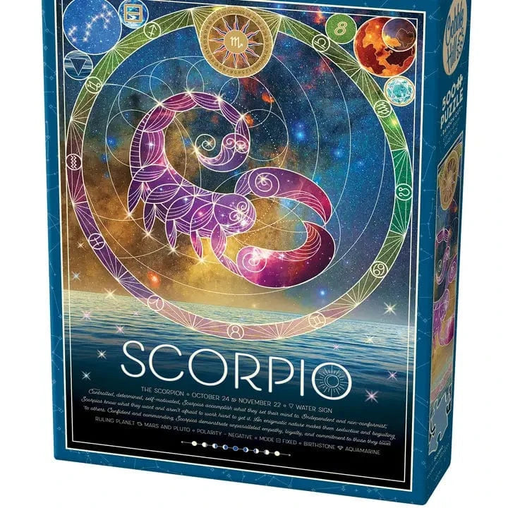 Cobble Hill Puzzles > Jigsaw Puzzles Scorpio (500 Piece Puzzle) 625012450188 45018