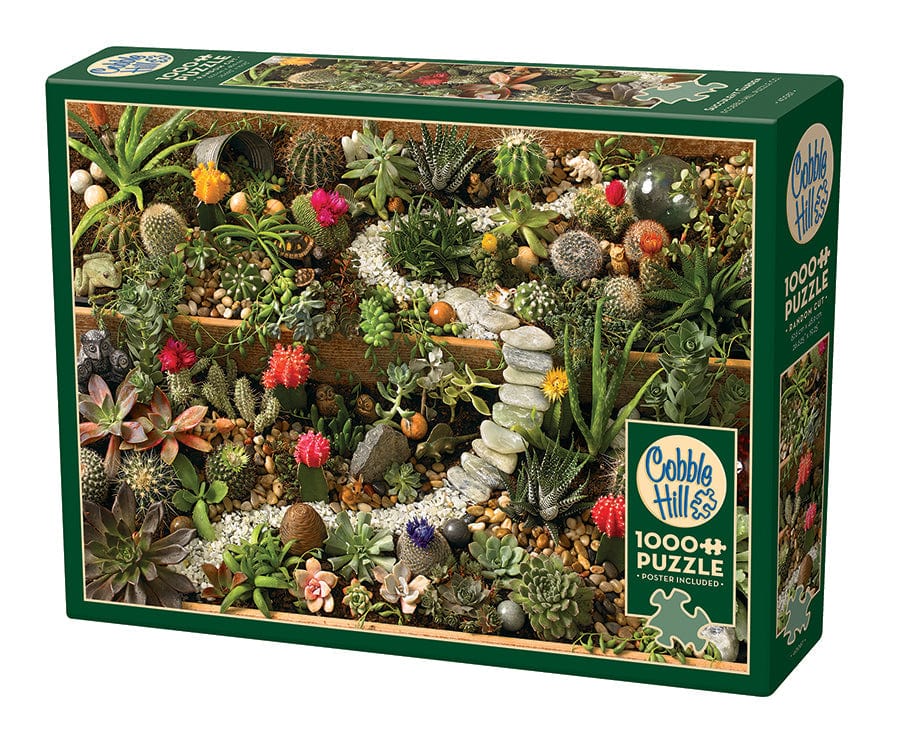 Cobble Hill Puzzles > Jigsaw Puzzles Succulent Garden (1000 Piece Puzzle) 625012400879 40087