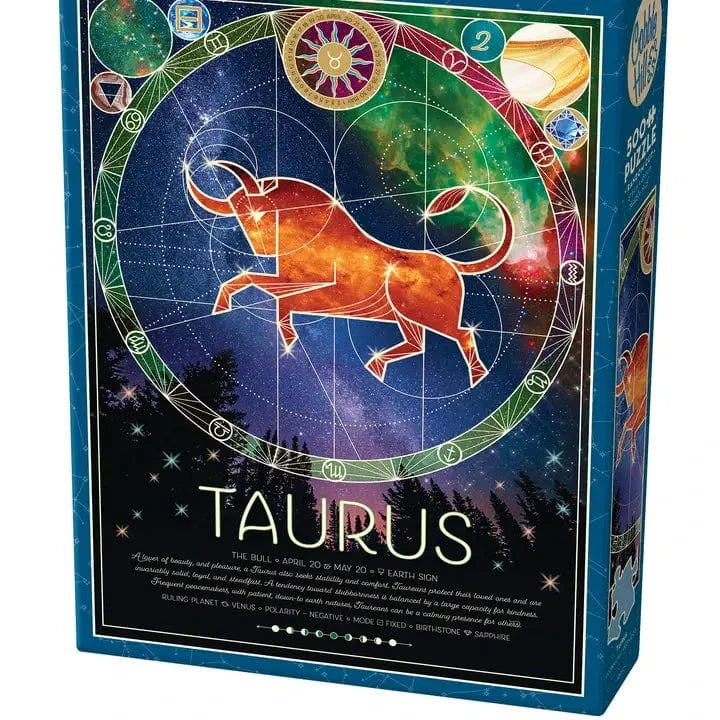 Cobble Hill Puzzles > Jigsaw Puzzles Taurus (500 Piece Puzzle) 625012450126 45012