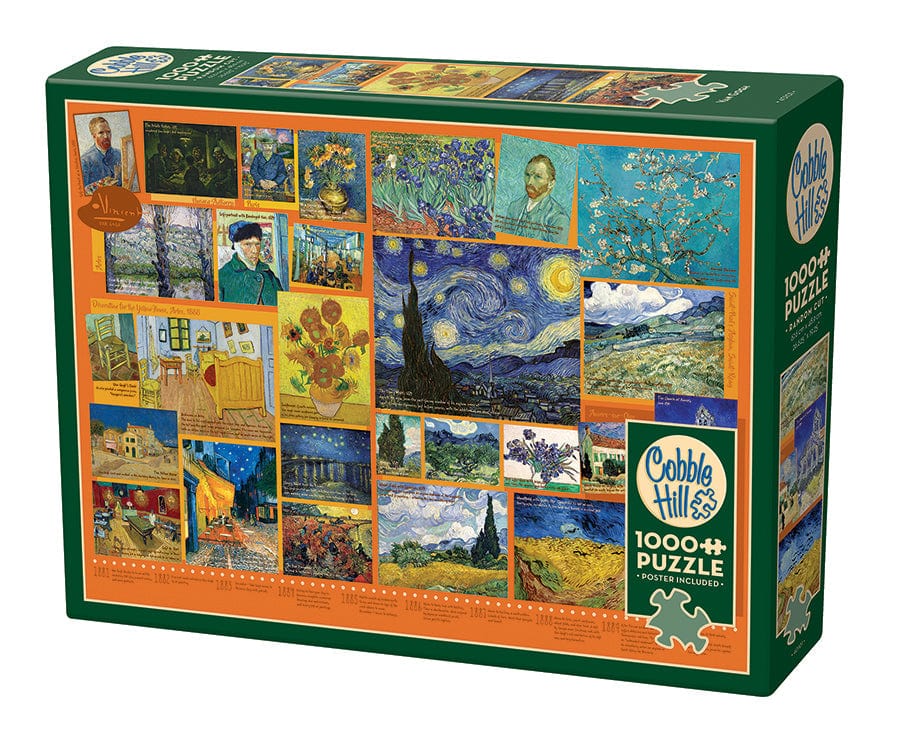 Cobble Hill Puzzles > Jigsaw Puzzles Van Gogh (1000 Piece Puzzle) 625012401012 40101
