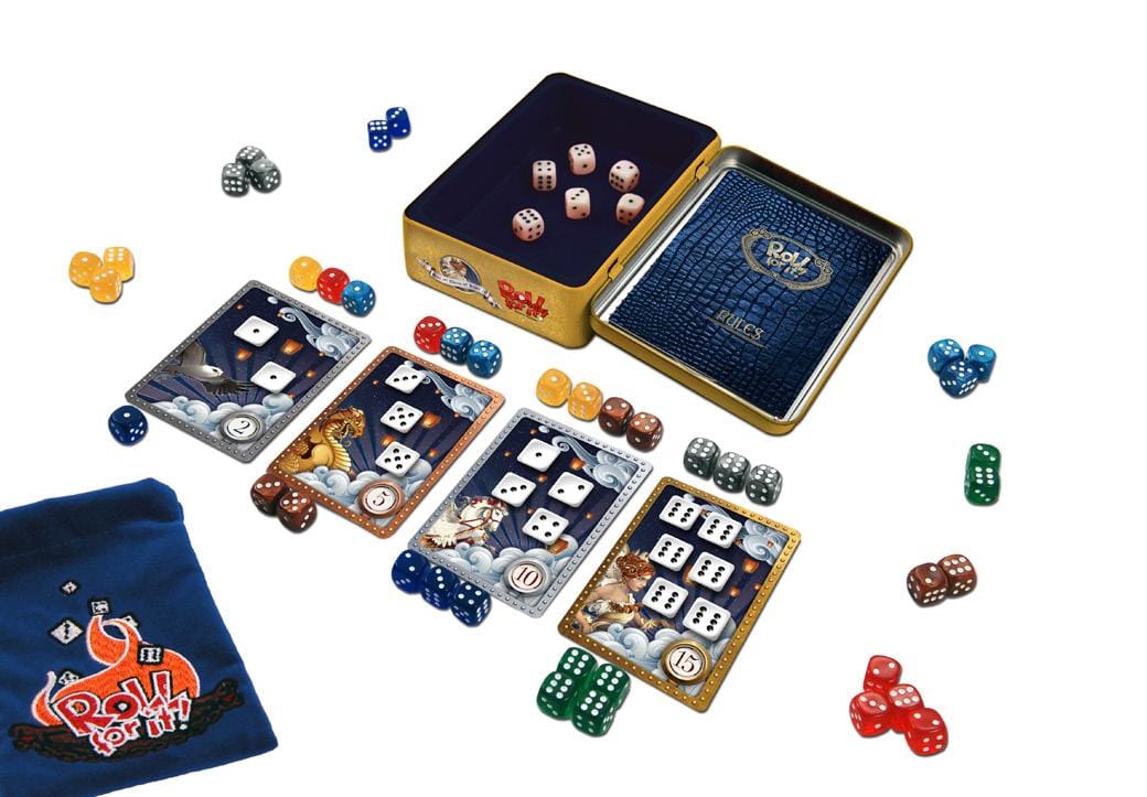 Colliope Games Board Games > Card Games Roll for it! Deluxe Edition 845866001279