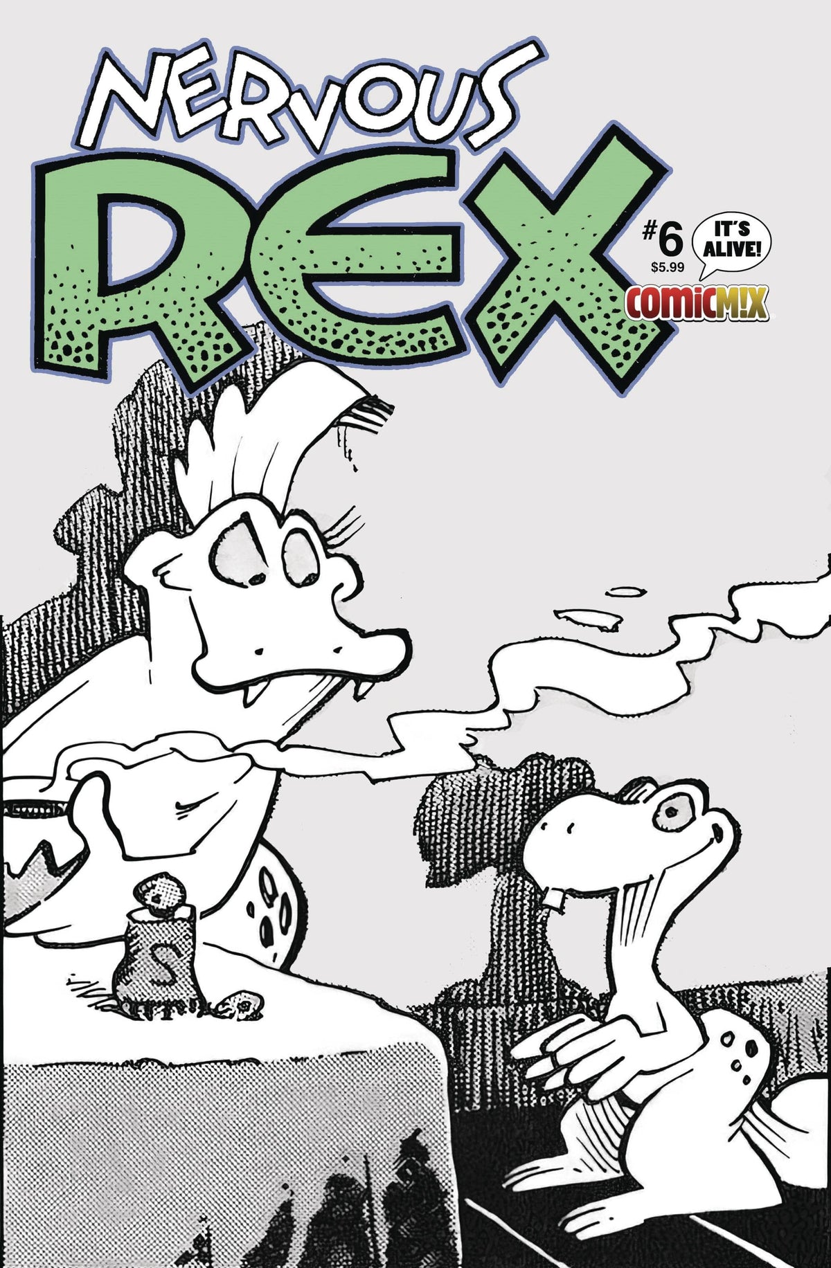 COMICMIX Comic Books NERVOUS REX #6 CVR B WILLIAM VAN HORN 76506619061300621 JUN231762