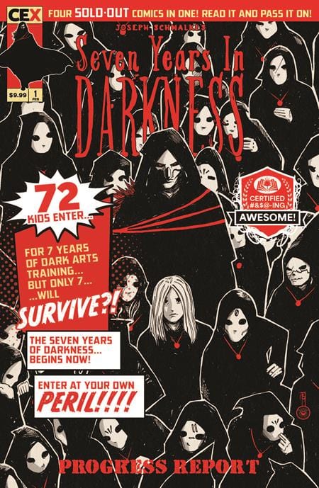 Comics Experience Publishing Comic Books SEVEN YEARS IN DARKNESS YEAR ONE PROGRESS REPORT #1 (ONE SHOT) CVR A JOSEPH SCHMALKE 79394597454200611 1123CX378