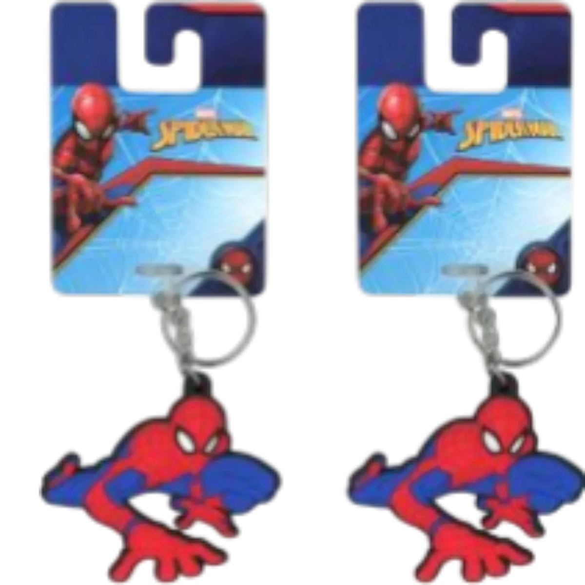 COW CRACK WHOLESALE Miscellaneous > Keychains Spiderman Lasercut Rubber Keychain 678634521873 STL21873