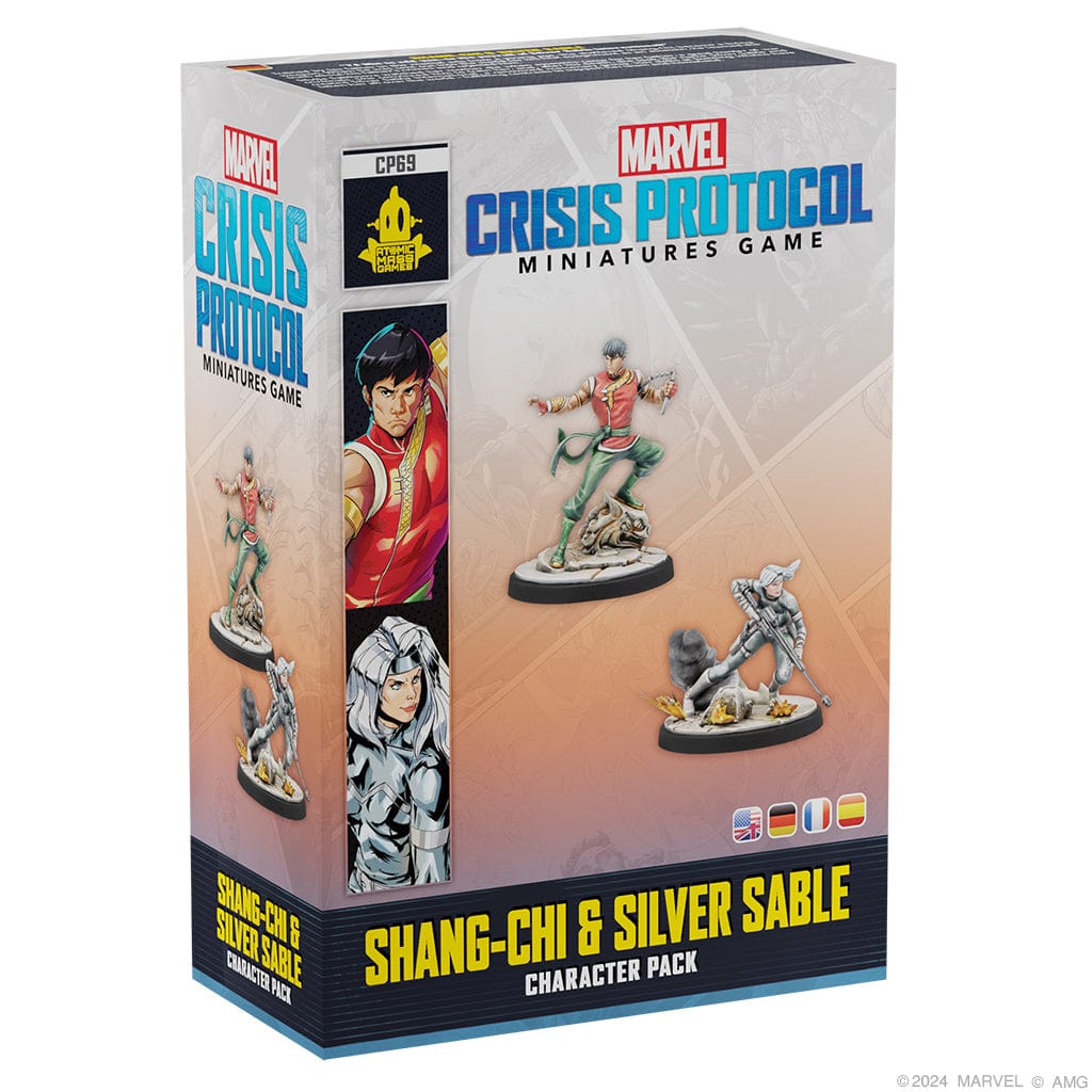 --- Tabletop Games > Miniature Games MARVEL: CRISIS PROTOCOL - SHANG CHI & SILVER SABLE 841333112653 CP69