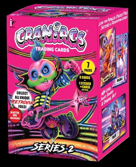 Craniacs Trading Cards > Other Craniacs Trading Cards: Blaster Box - Series 2, 2025 784196343119 1224CR857