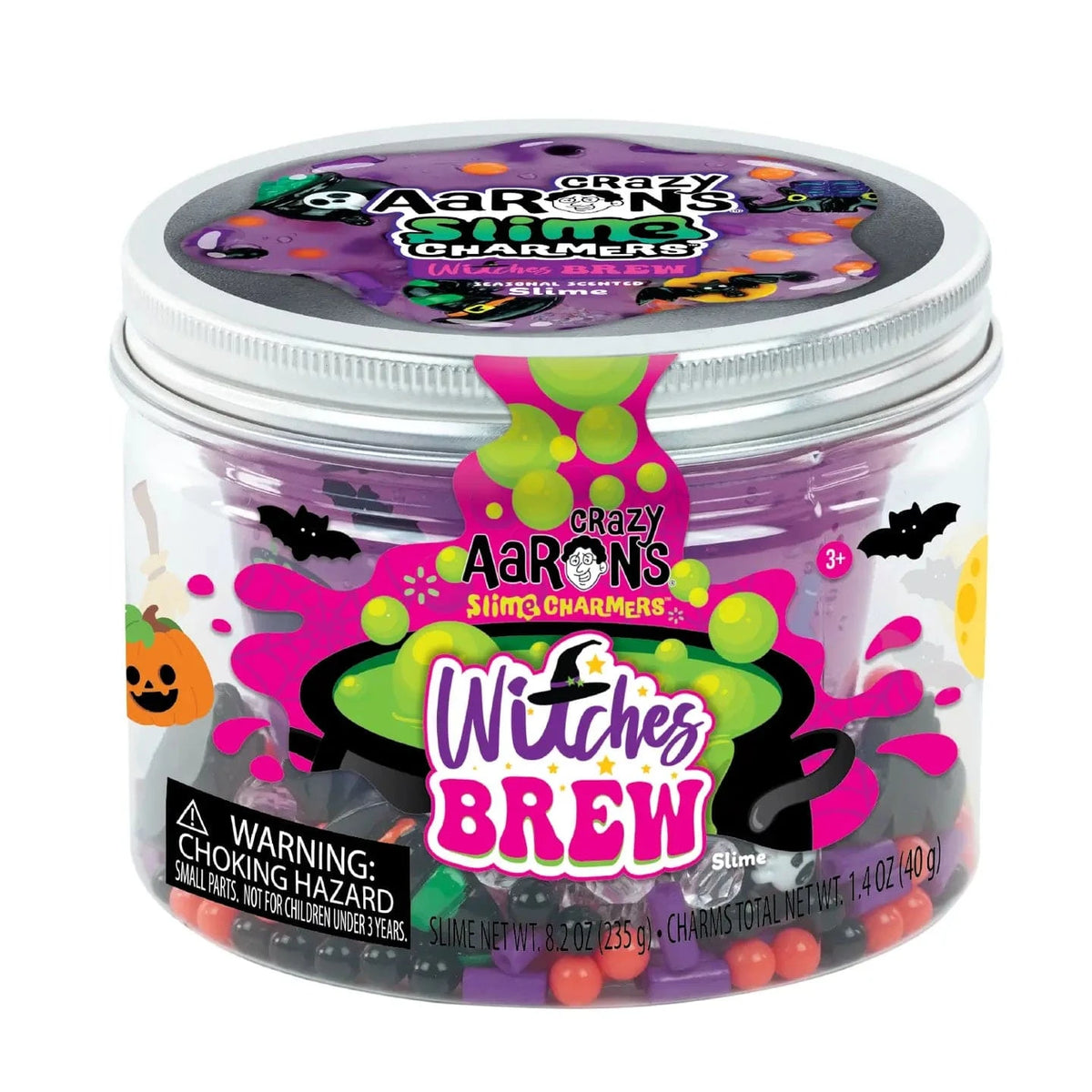 Crazy Aarons Toys > Fidget Toys Witches Brew Slime Charmers 810066958500 SLM014
