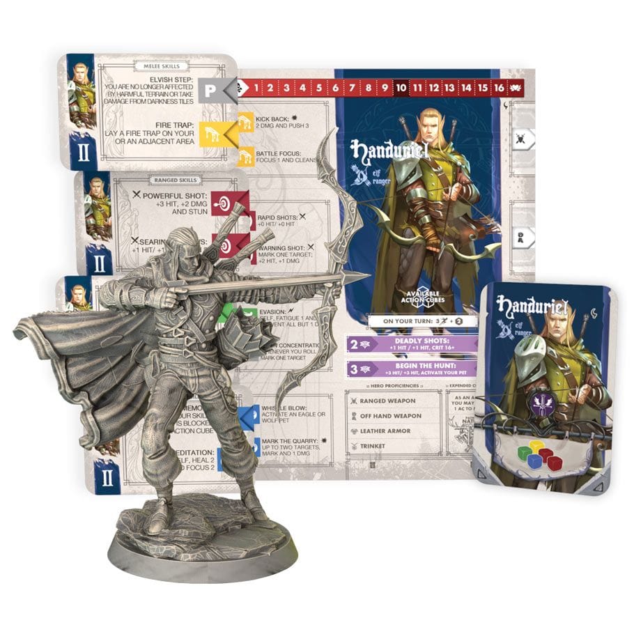 CREATIVE GAME STUDIO Board Games Chronicles of Drunagor: Handuriel 705333732863 GGGAODHANDURIELENGV2