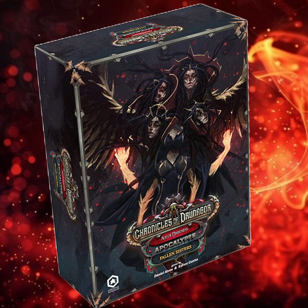 CREATIVE GAME STUDIO Board Games > Expansion Chronicles of Drunagor: The Fallen Sisters 705333732207 GGGAODAPOCFALLEN