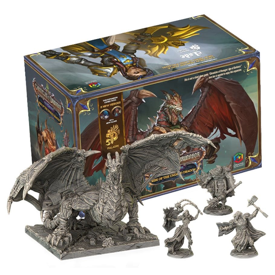 CREATIVE GAME STUDIO Board Games > Expansion Chronicles of Drunagor: Undead Dragon 705333732825 GGGAODUNDEADDRAGONV2