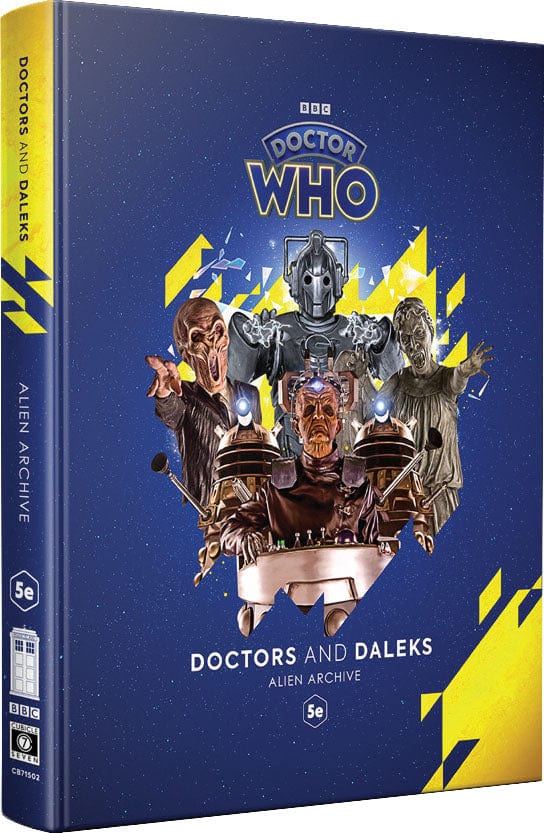 Cubicle 7 Tabletop Games > Role-Playing Games Doctor Who RPG: Doctors and Daleks - Alien Archive (5E) 9781913569495 CB7 1502