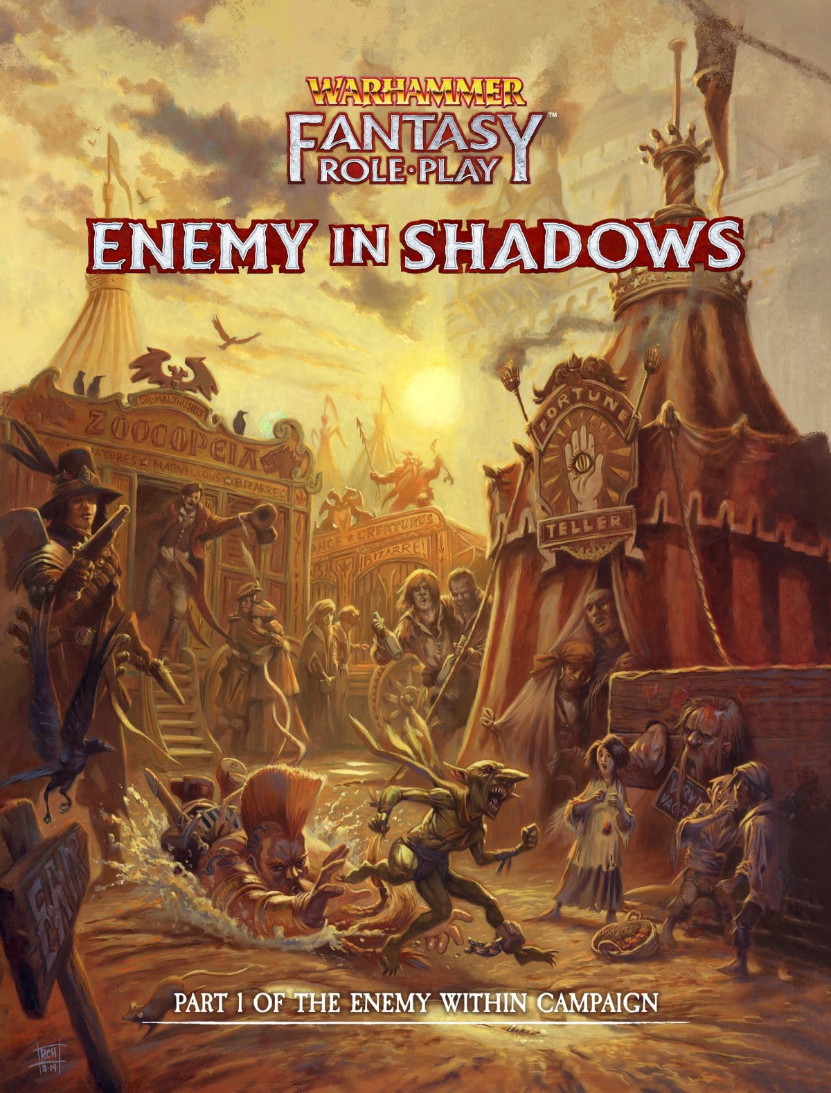 Cubicle 7 Tabletop Games > Role-Playing Games Warhammer Fantasy RPG: Enemy Within Campaign Director`s Cut - Vol. 1: Enemy in Shadows 9780857443458 CB7 2406
