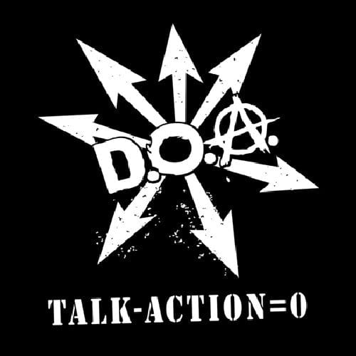 D.O.A. Music > Vinyl Records D.O.A. - Talk-Action=0 - Black Vinyl 652975008811 SDDD88.1