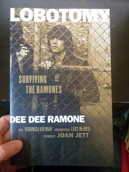 Da Capo Press Books > Film & Music > Music Lobotomy: Surviving the Ramones Book - Paperback 9780306824982 MC-17675