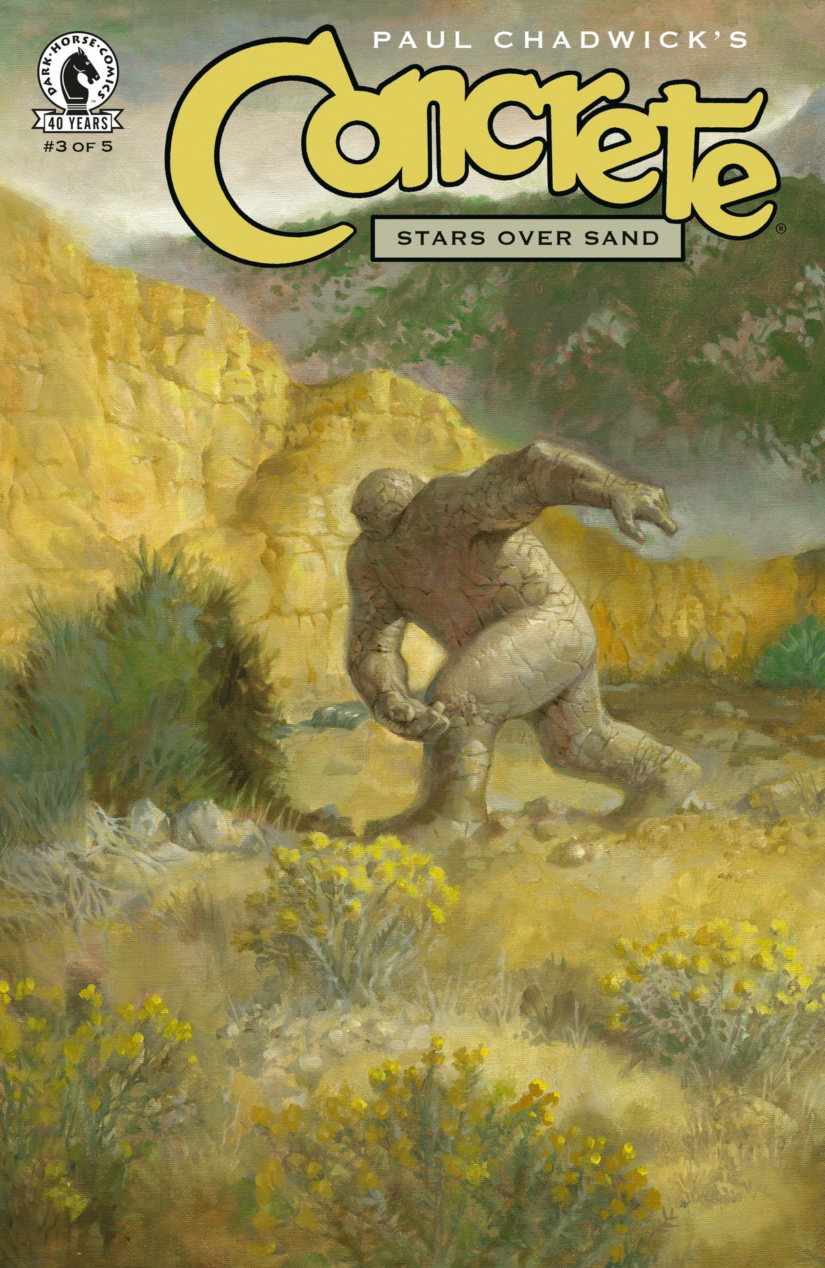 Dark Horse Comic Books Concrete: Stars Over Sand #3 (CVR A) (Paul Chadwick) 76156801590400311 PRH-76156801590400311