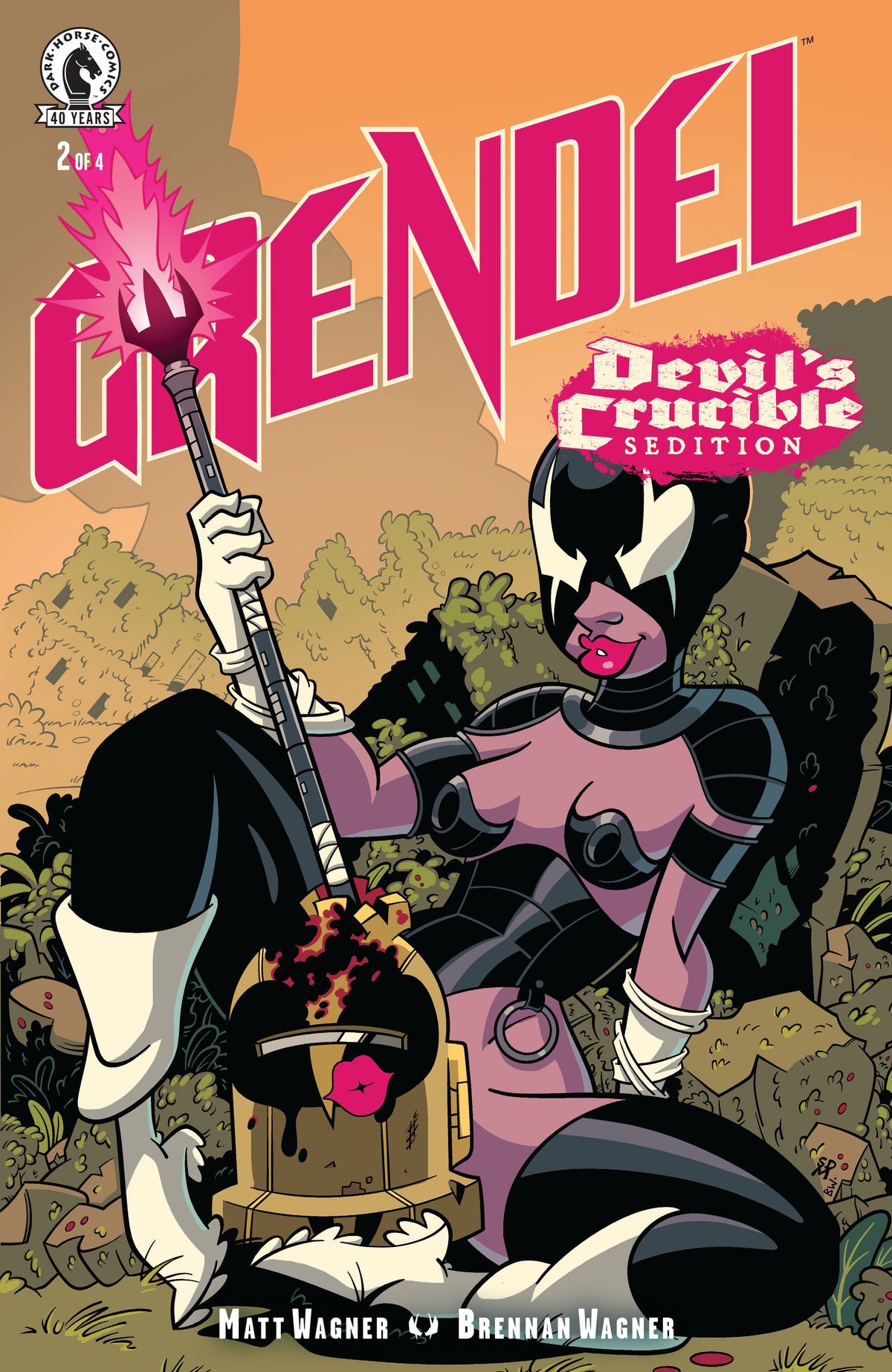 Dark Horse Comic Books Grendel: Devil's Crucible--Sedition #2 (CVR B) (Steve Musgrave) 76156801424200221 PRH-76156801424200221
