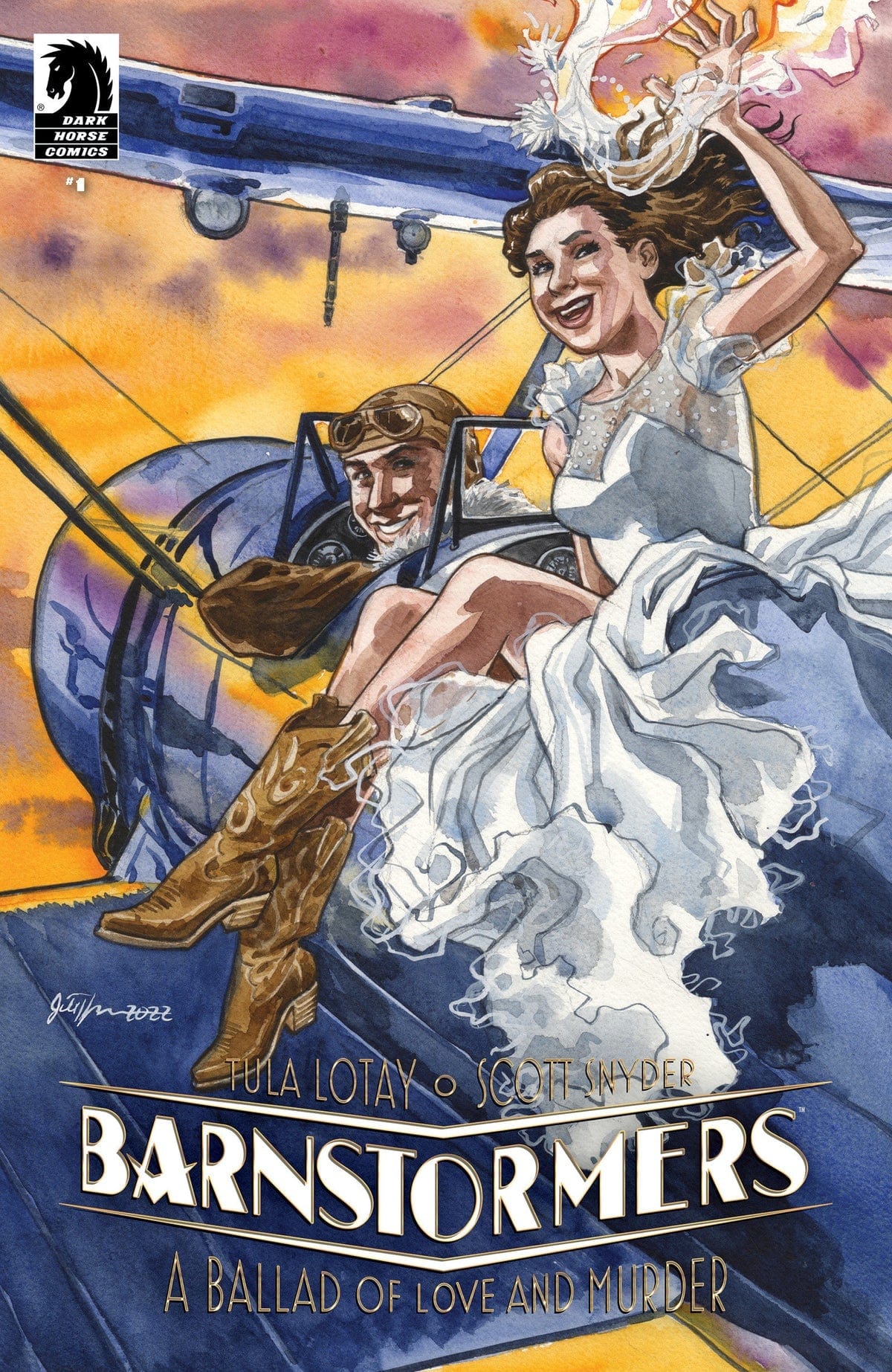 Dark Horse Comic Books > Incentives BARNSTORMERS #1 CVR F 1:10 INCV VAR THOMPSON 76156801089300161 MAY231262