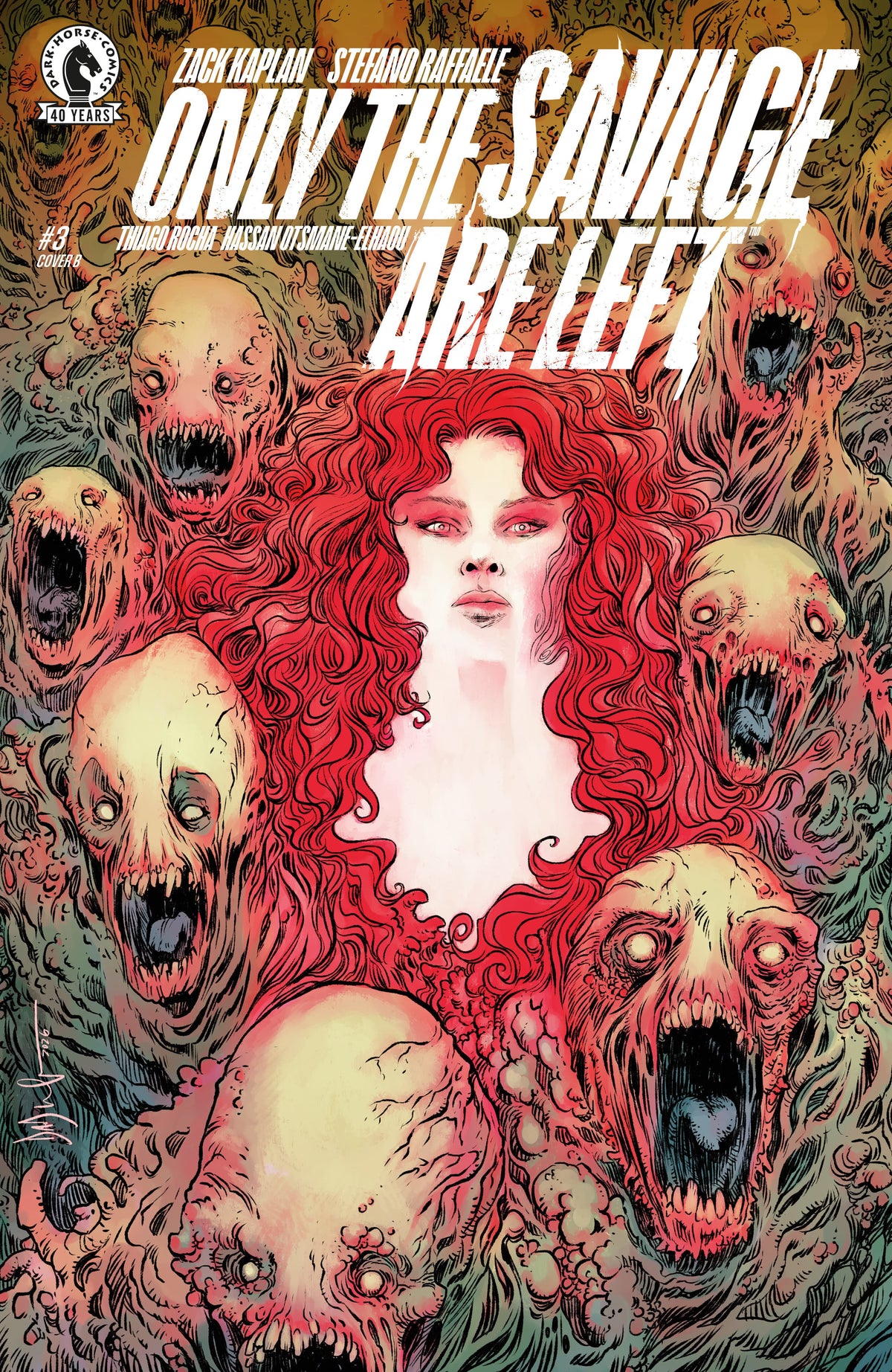 Dark Horse Comic Books Only the Savage Are Left #3 (CVR B) (Dave Wachter) 76156801567600321 PRH-76156801567600321