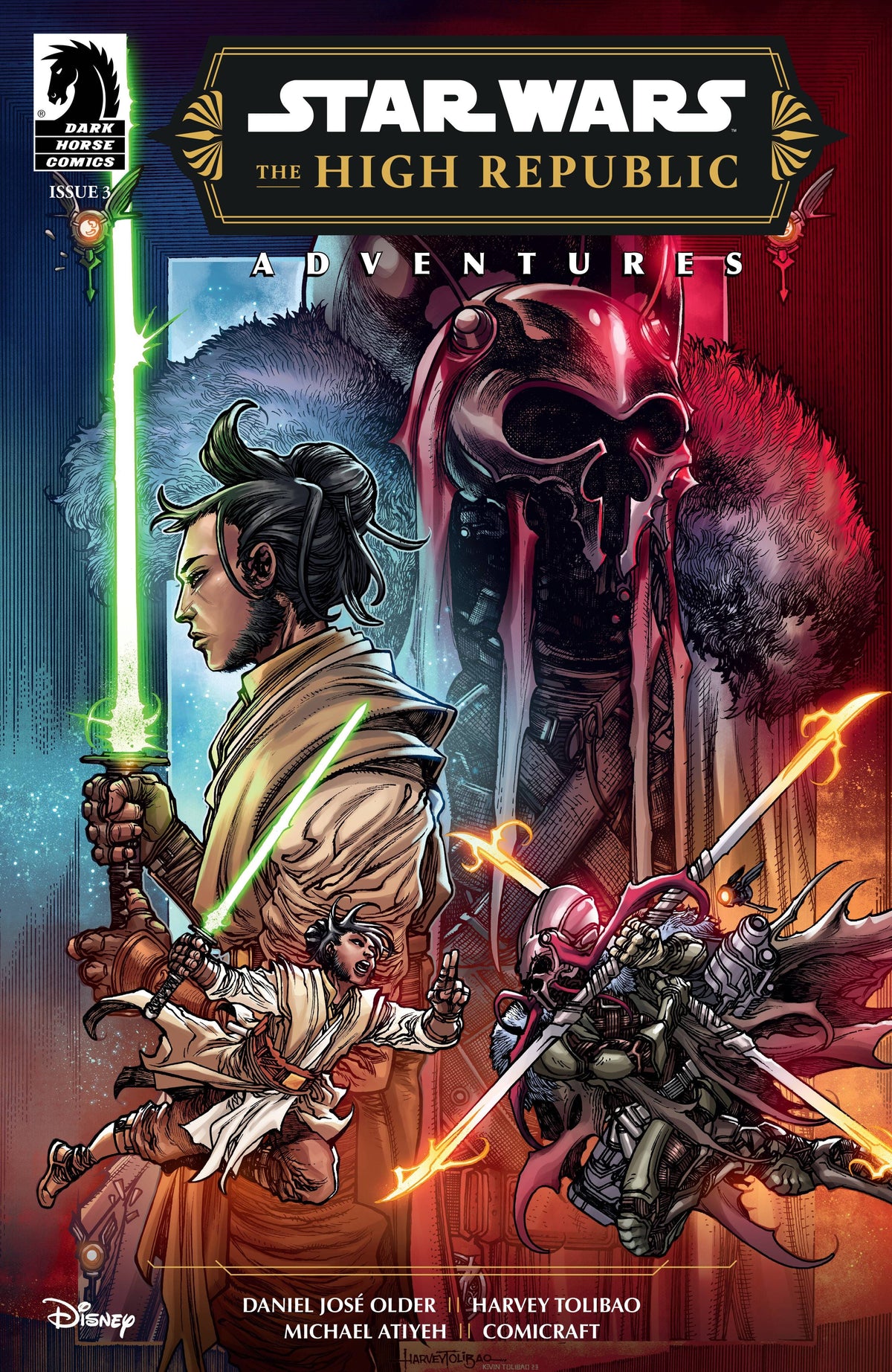 Dark Horse Comic Books STAR WARS HIGH REPUBLIC ADVENTURES PHASE III #3 CVR A TOLIBA 76156801131900311 NOV230995