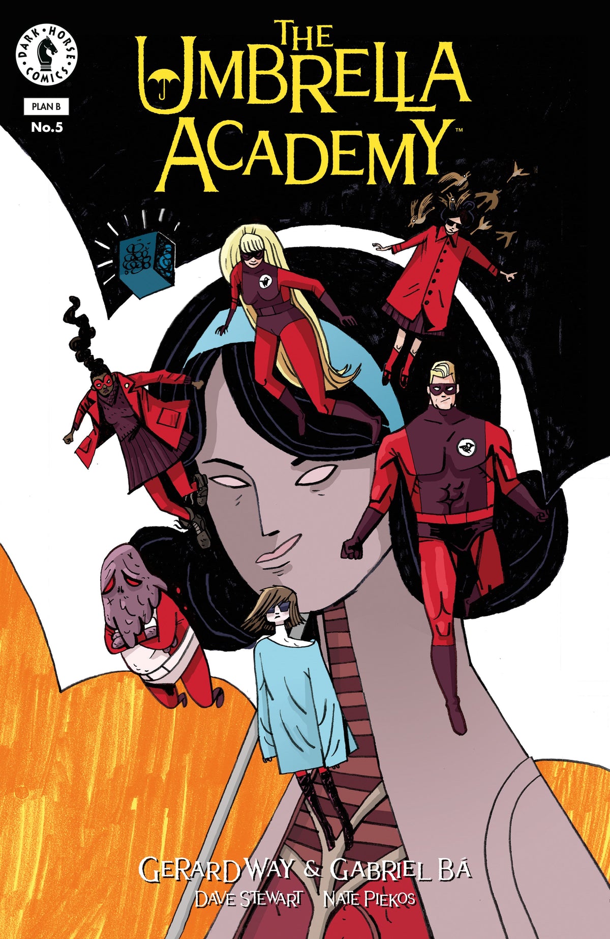 Dark Horse Comic Books The Umbrella Academy: Plan B #5 (CVR B) (Warwick Johnson Cadwell) 76156801420400521 PRH-76156801420400521