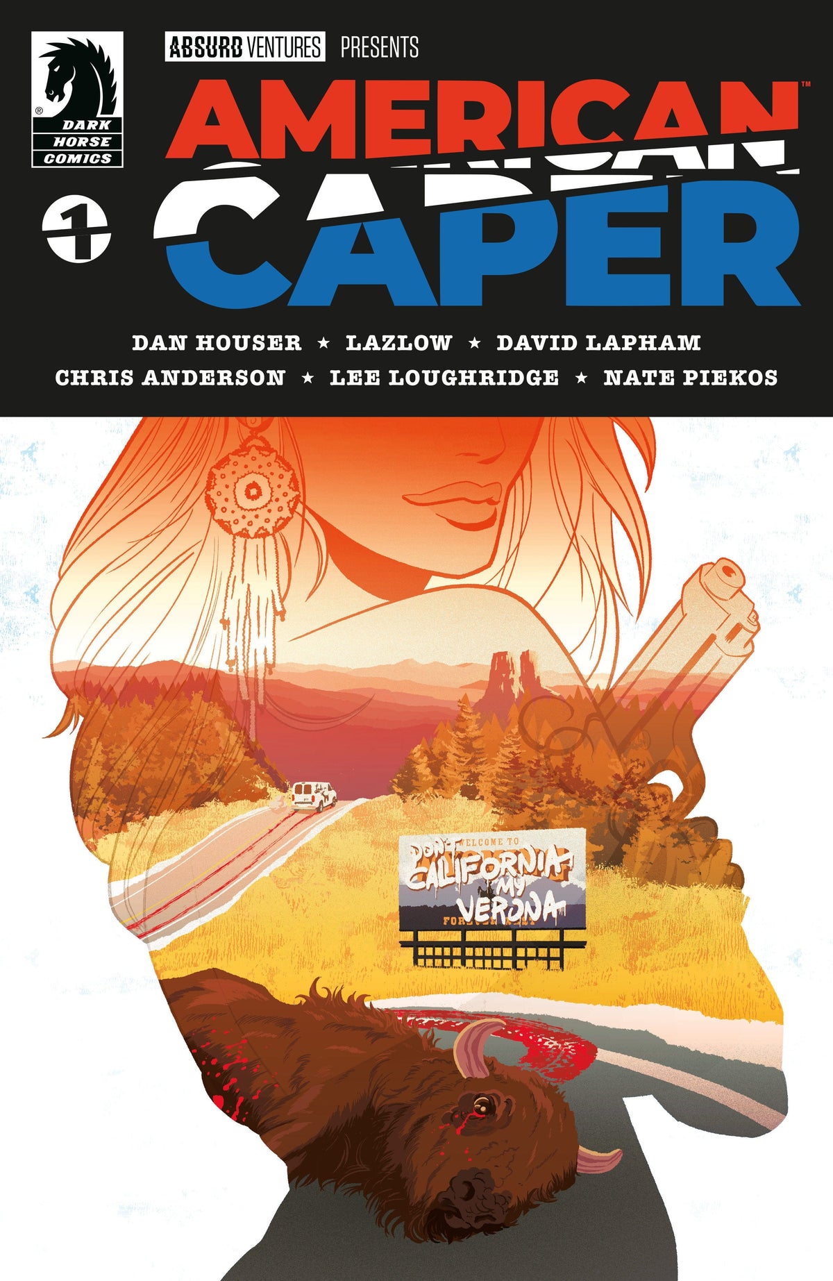 Dark Horse Comics Comic Books American Caper #1 (CVR A) (Tyler Boss) 76156801474700111 PRH-76156801474700111