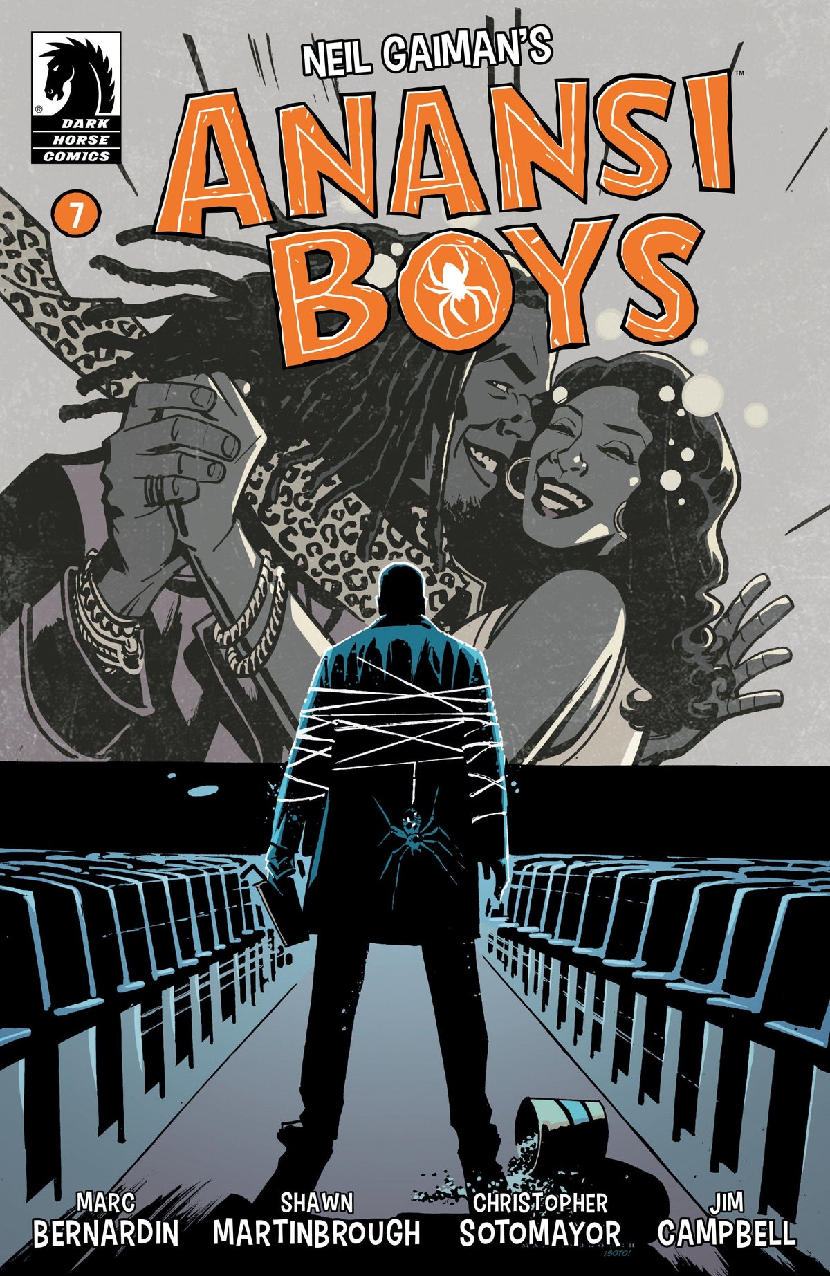 Dark Horse Comics Comic Books Anansi Boys I #7 (CVR B) (Shawn Martinbrough) 76156801233000721 PRH-76156801233000721