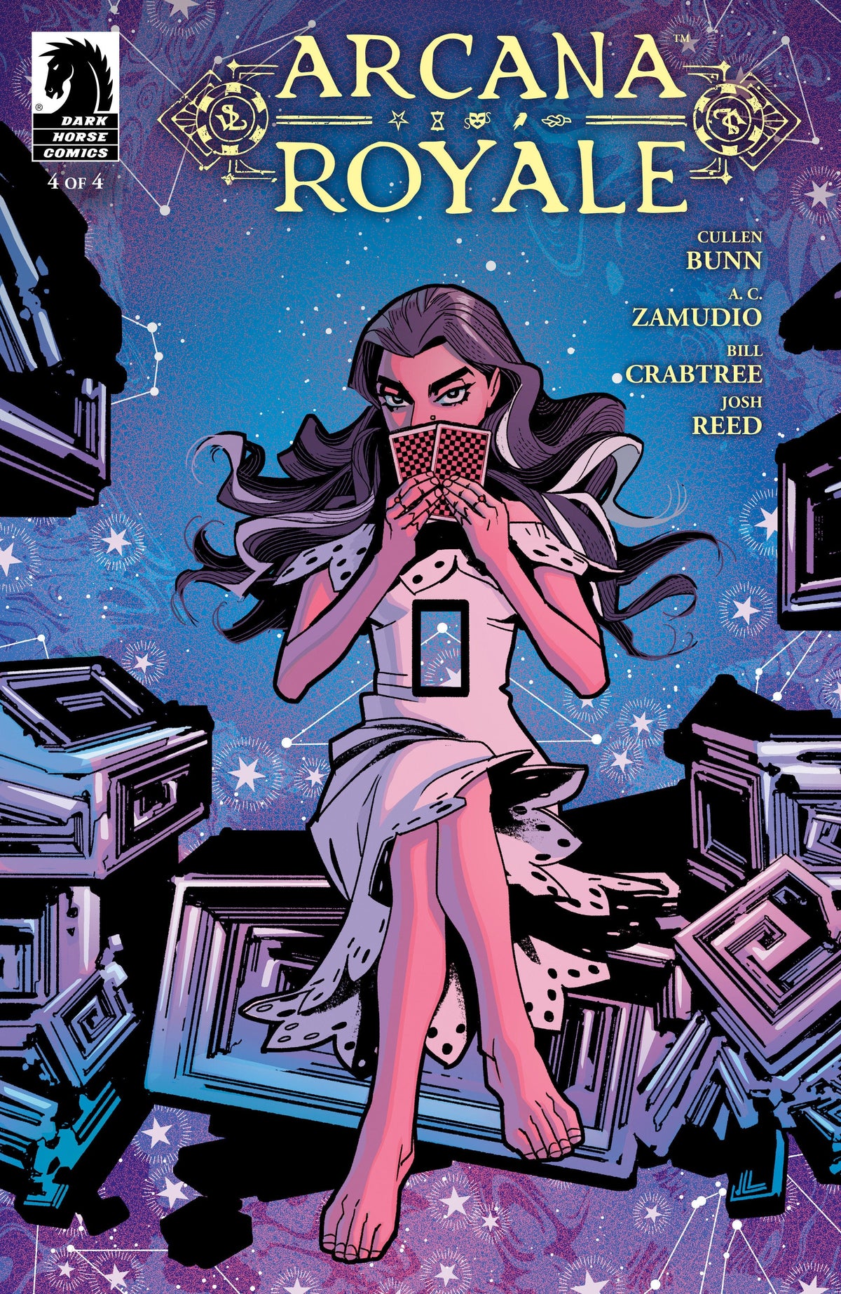 Dark Horse Comics Comic Books Arcana Royale #4 (CVR A) (A.C. Zamudio) 76156801391700411 PRH-76156801391700411