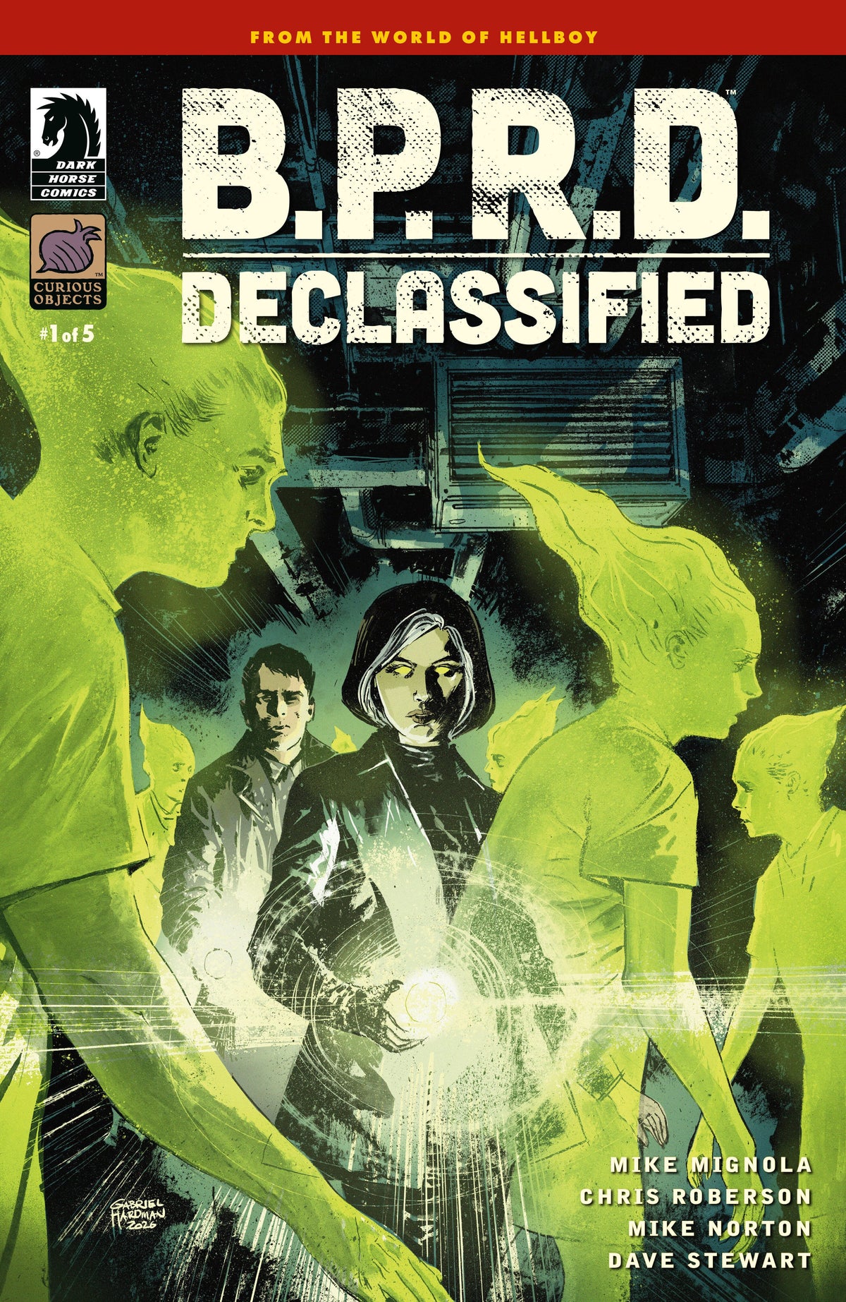 Dark Horse Comics Comic Books B.P.R.D.: Declassified #1 (CVR B) (Release Date: 02/17/2027) 76156801690100121 PRH-76156801690100121