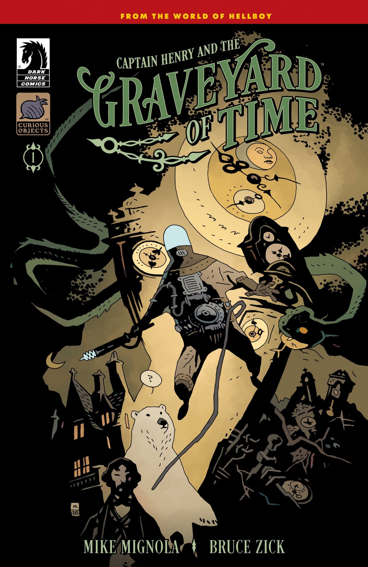 Dark Horse Comics Comic Books Captain Henry and the Graveyard of Time #1 (CVR B) (Mike Mignola) 76156801459400121 PRH-76156801459400121