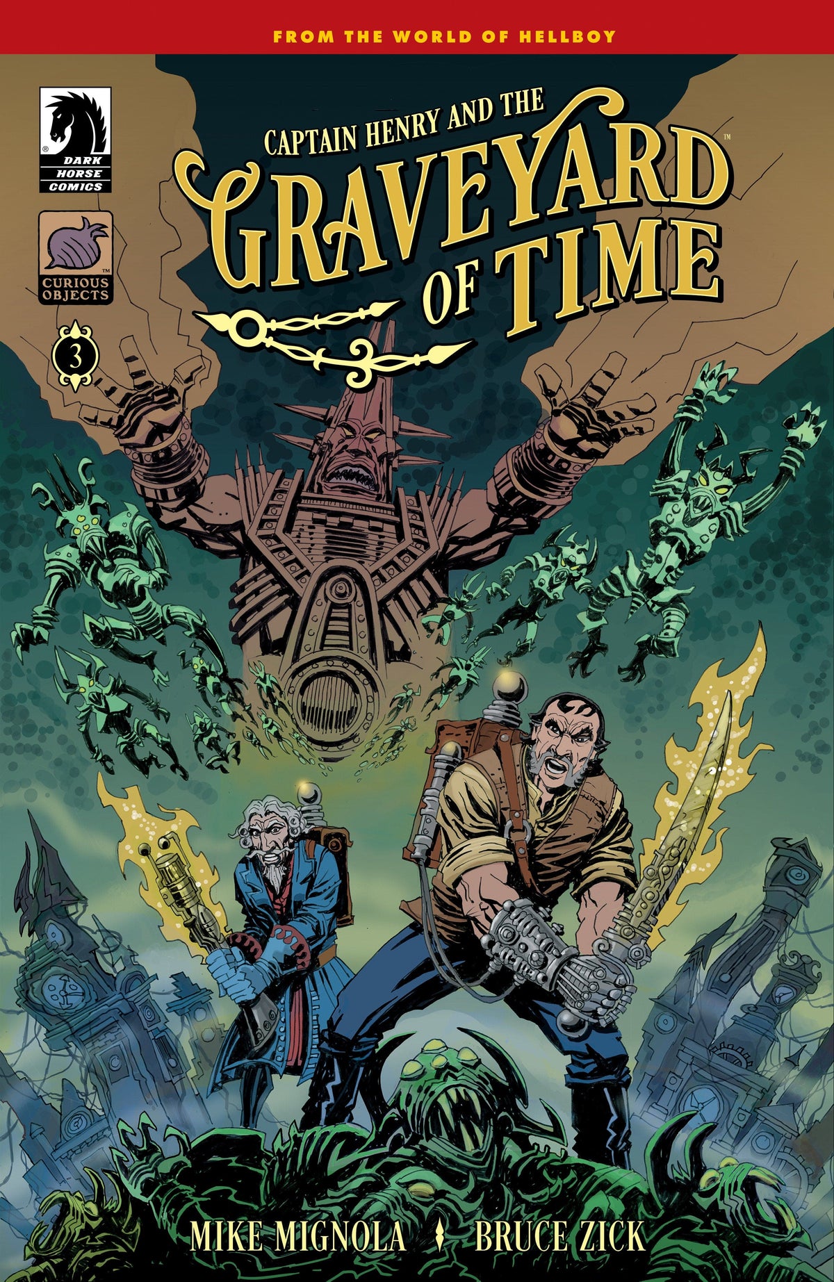 Dark Horse Comics Comic Books Captain Henry and the Graveyard of Time #3 (CVR A) (Bruce Zick) 76156801459400311 PRH-76156801459400311