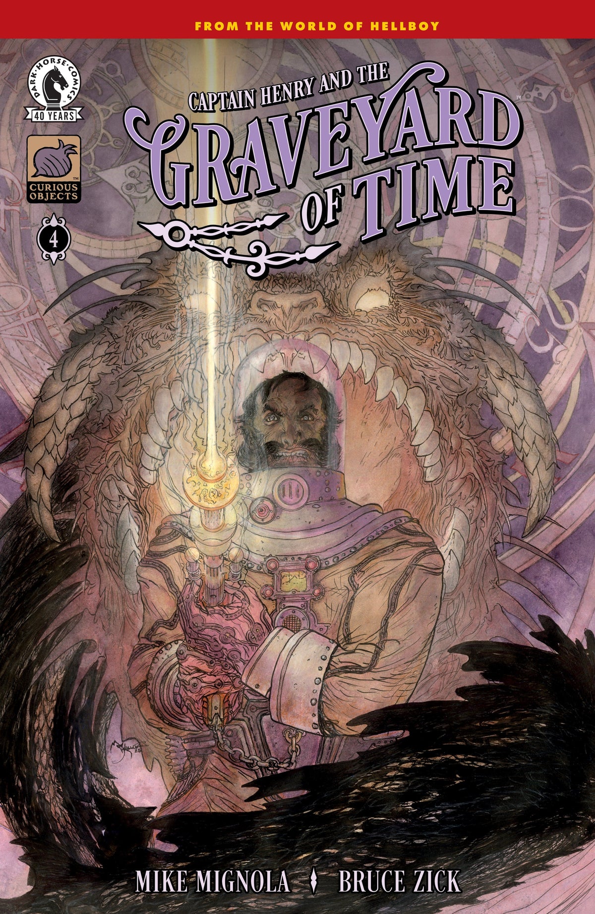 Dark Horse Comics Comic Books Captain Henry and the Graveyard of Time #4 (CVR B) (Michael Kaluta) 76156801459400421 PRH-76156801459400421